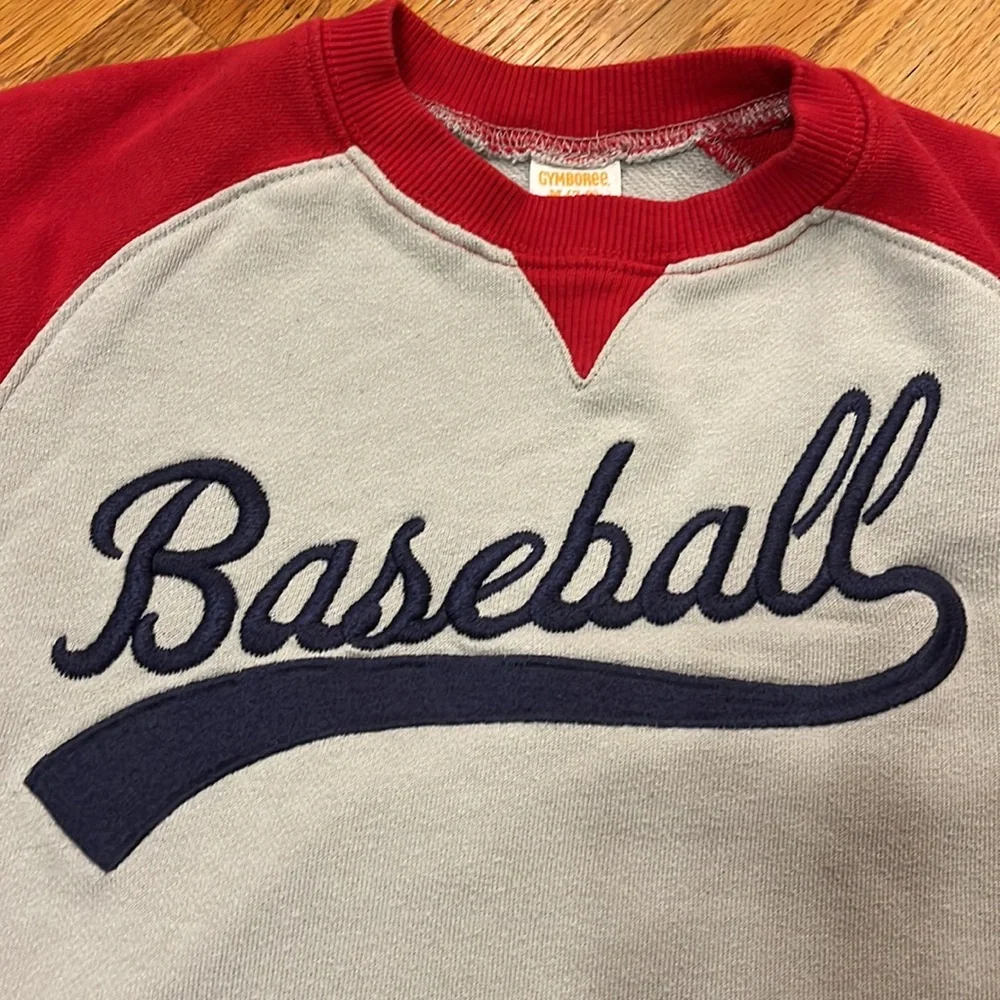 Gymboree Embroidered Baseball Sweatshirt